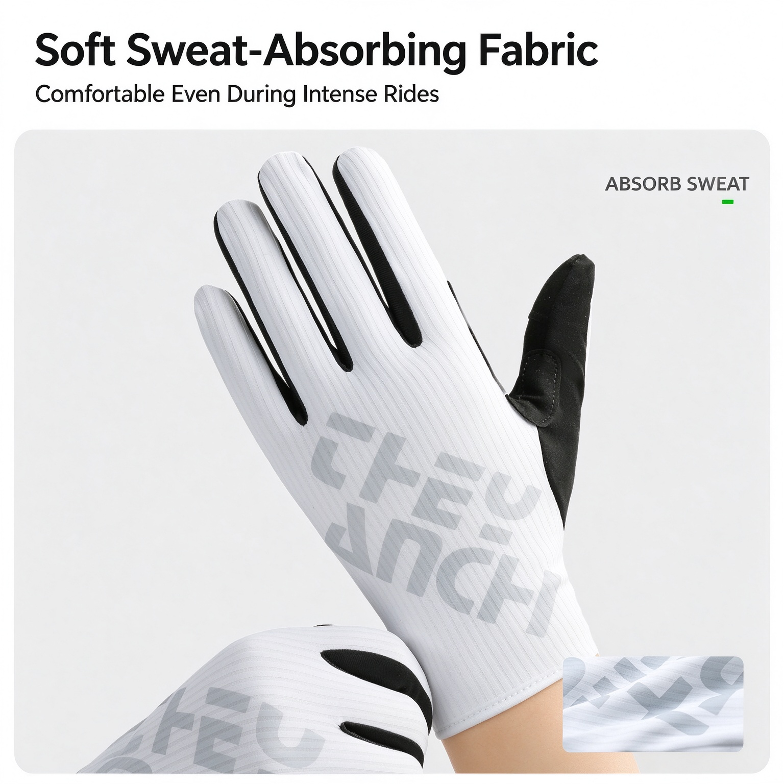 Summer Thin Touchscreen Cycling Gloves for Men, Anti-slip Wear Resistant for Biking Hiking Fishing 260016 - Image 16
