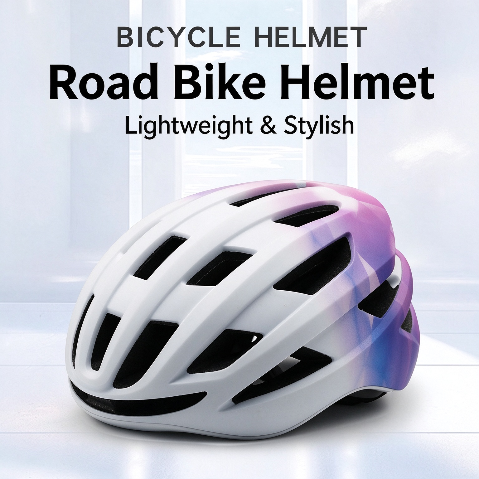 Aerodynamic Double Shell Integrated Molding Cycling Helmet for Adult Men Women, Road MTB L-260013 - Image 3