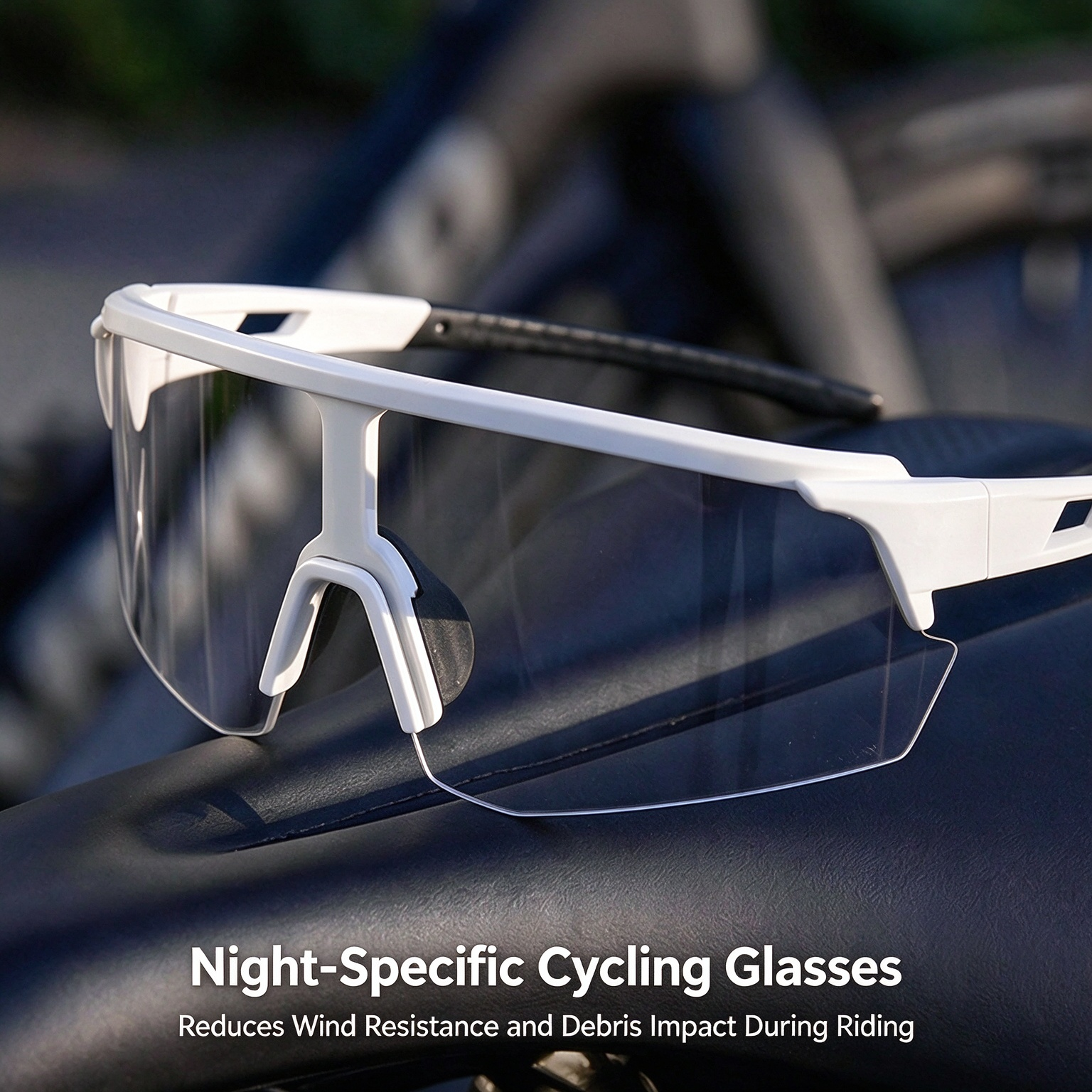 Unisex Photochromic Cycling Glasses, Day & Night Windproof Sports Goggles for Biking and Mountaineering 260024 - Image 5