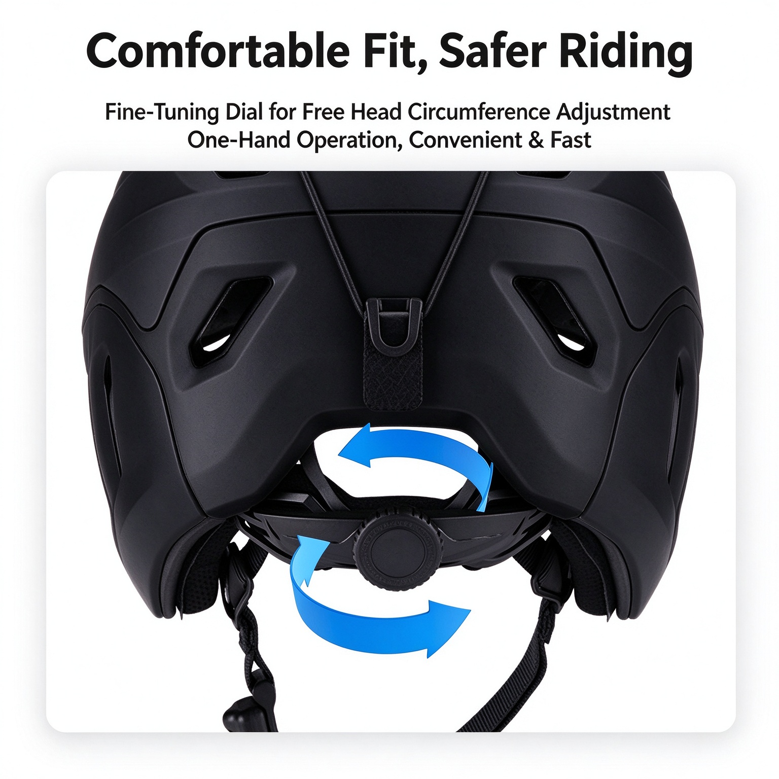 Integrated Molding Adult Half-Shell MTB Helmet, Off-Road & Downhill L-260008 - Image 4