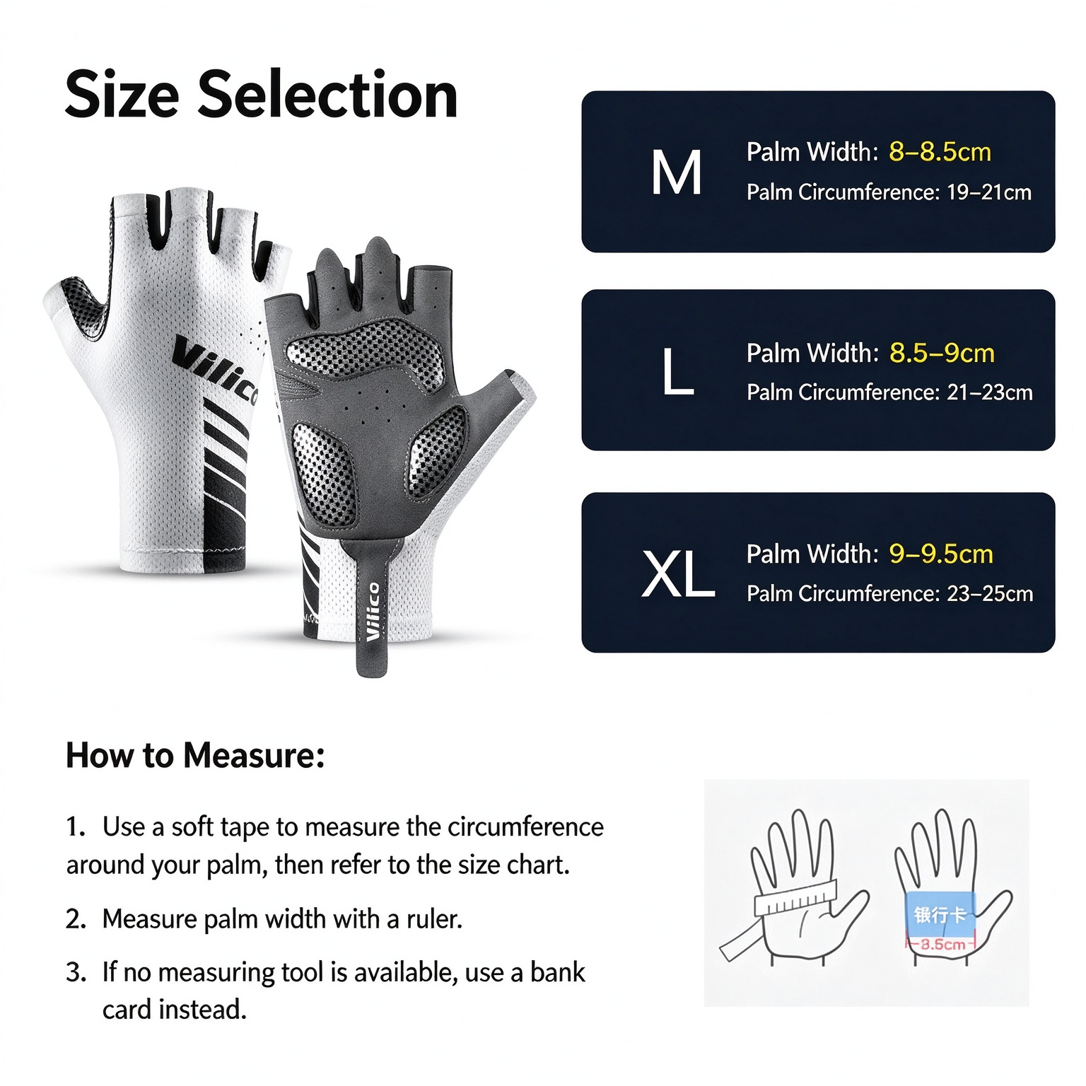 Men Summer Half-Finger Touchscreen Cycling Gloves, Breathable Sun Protection for Outdoor Sports 260014 - Image 3