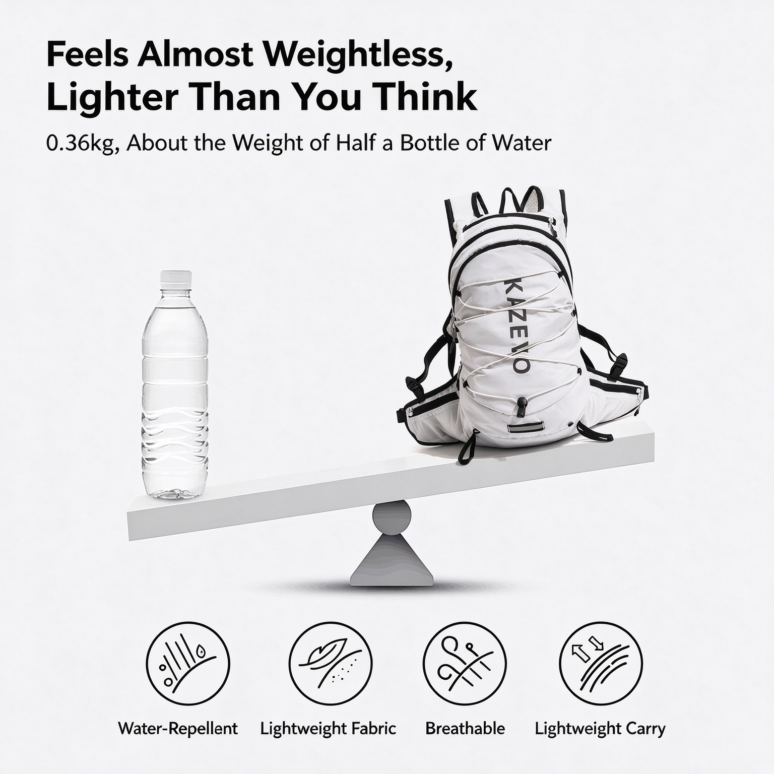 Mountain Style Cycling Backpack, Trail Running Marathon Hydration Vest, Lightweight Hiking Daypack for Outdoor Mountaineering 260028 - Image 21