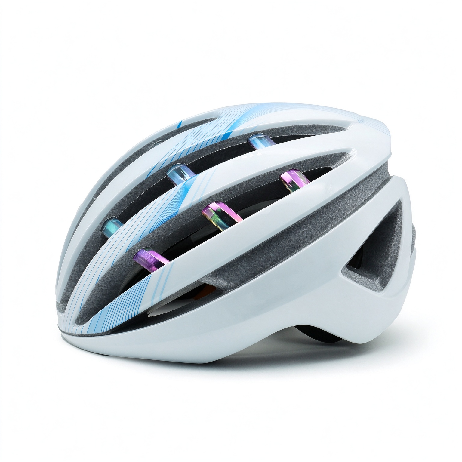 Integrated Molding Road Bike Helmet, Lightweight Adjustable Cycling Helmet with Removable Lining L -260005