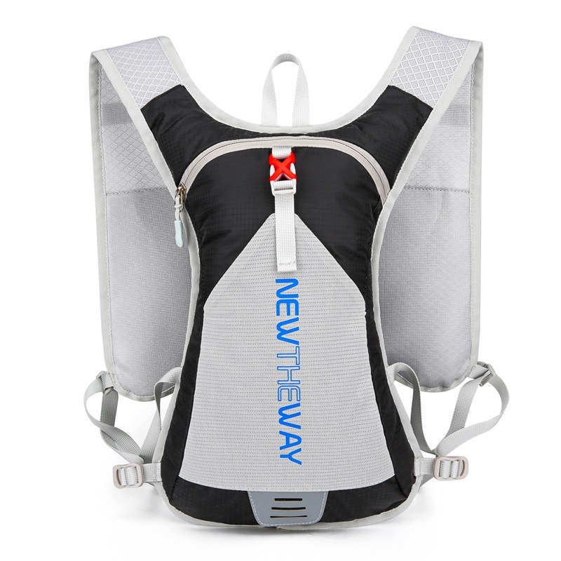 Foldable Storage Backpack, Lightweight Sports Outdoor Pack, Running & Hydration Vest for Trail Sports 260026 - Black