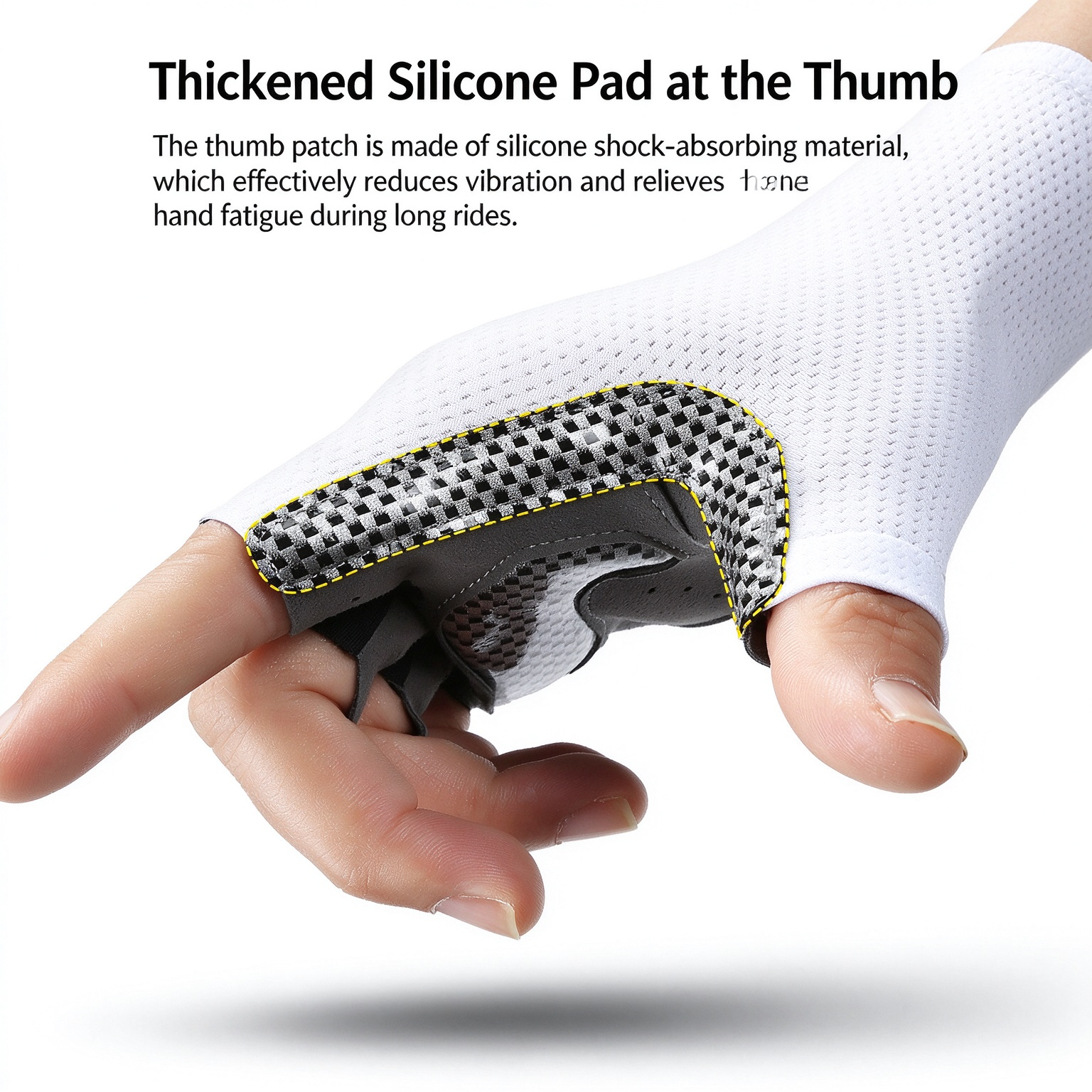 Men Summer Half-Finger Touchscreen Cycling Gloves, Breathable Sun Protection for Outdoor Sports 260014 - Image 4