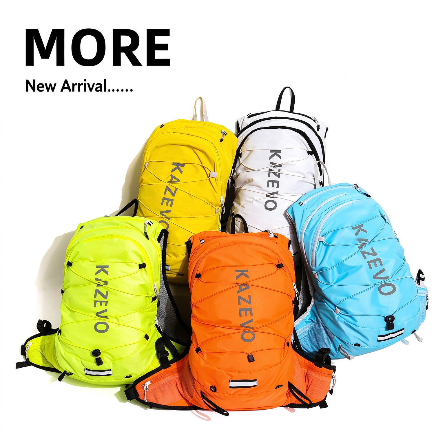 Mountain Style Cycling Backpack, Trail Running Marathon Hydration Vest, Lightweight Hiking Daypack for Outdoor Mountaineering 260028 - Image 5