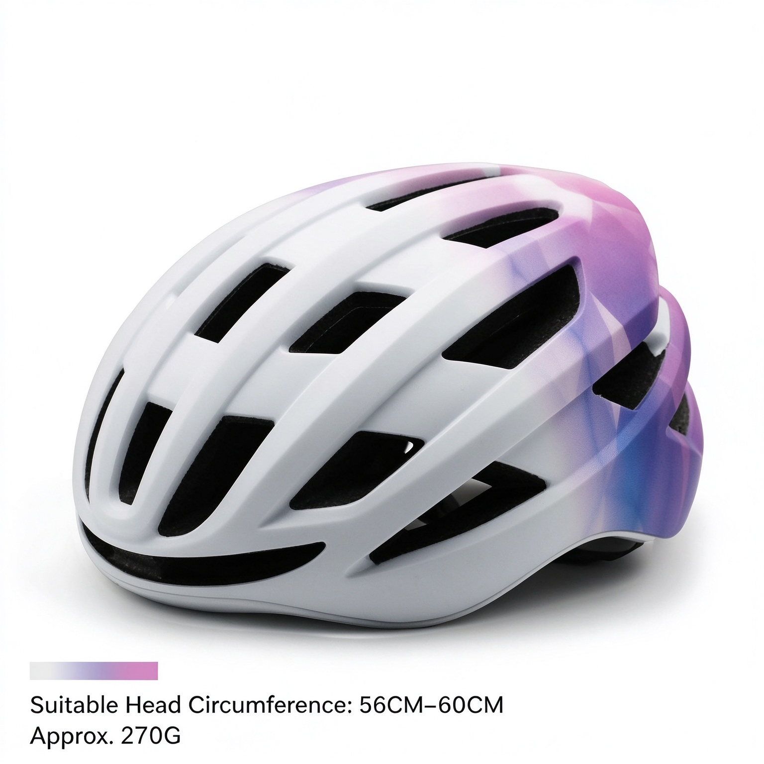 Aerodynamic Double Shell Integrated Molding Cycling Helmet for Adult Men Women, Road MTB L-260013 - purple