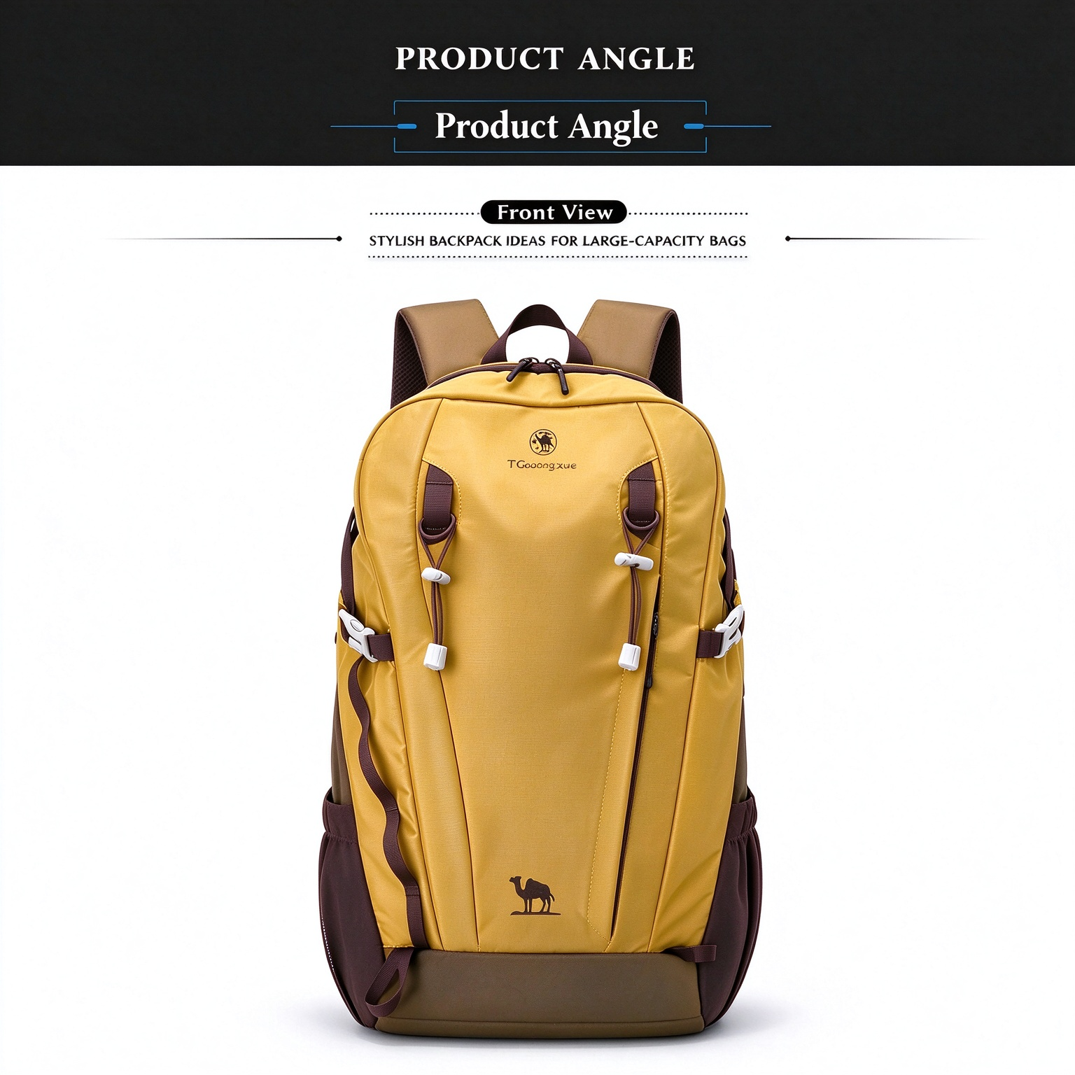Men & Women Outdoor Hiking Backpack, Large Capacity Lightweight Travel Rucksack for Camping, Trekking & Daily Use 260025 - Image 7
