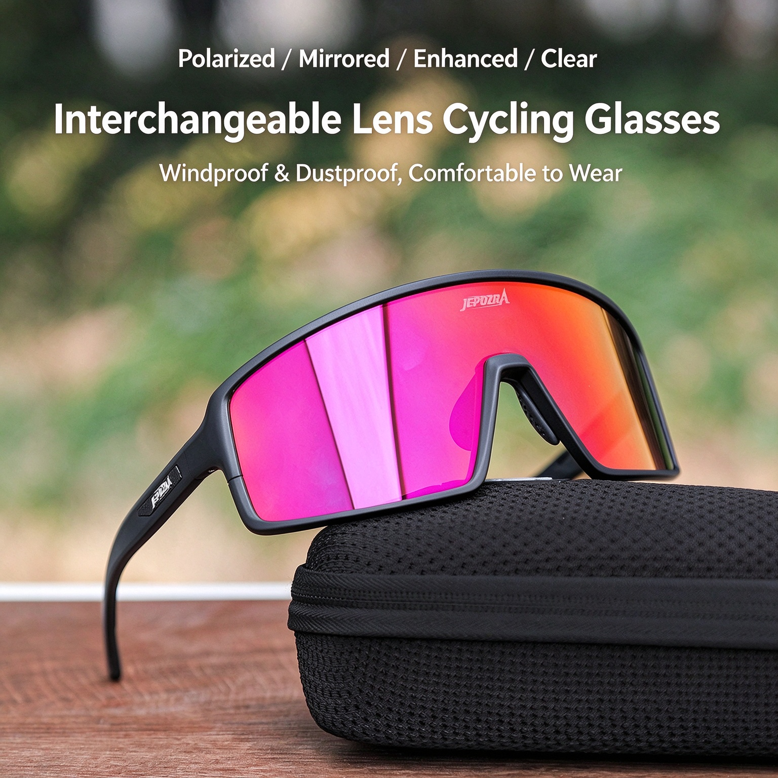 Photochromic Cycling Glasses for Men & Women, Day & Night Use, Mountain & Road Bike Sports Myopia Windproof Goggles, Bicycle Protective Eyewear 260021 - Image 17