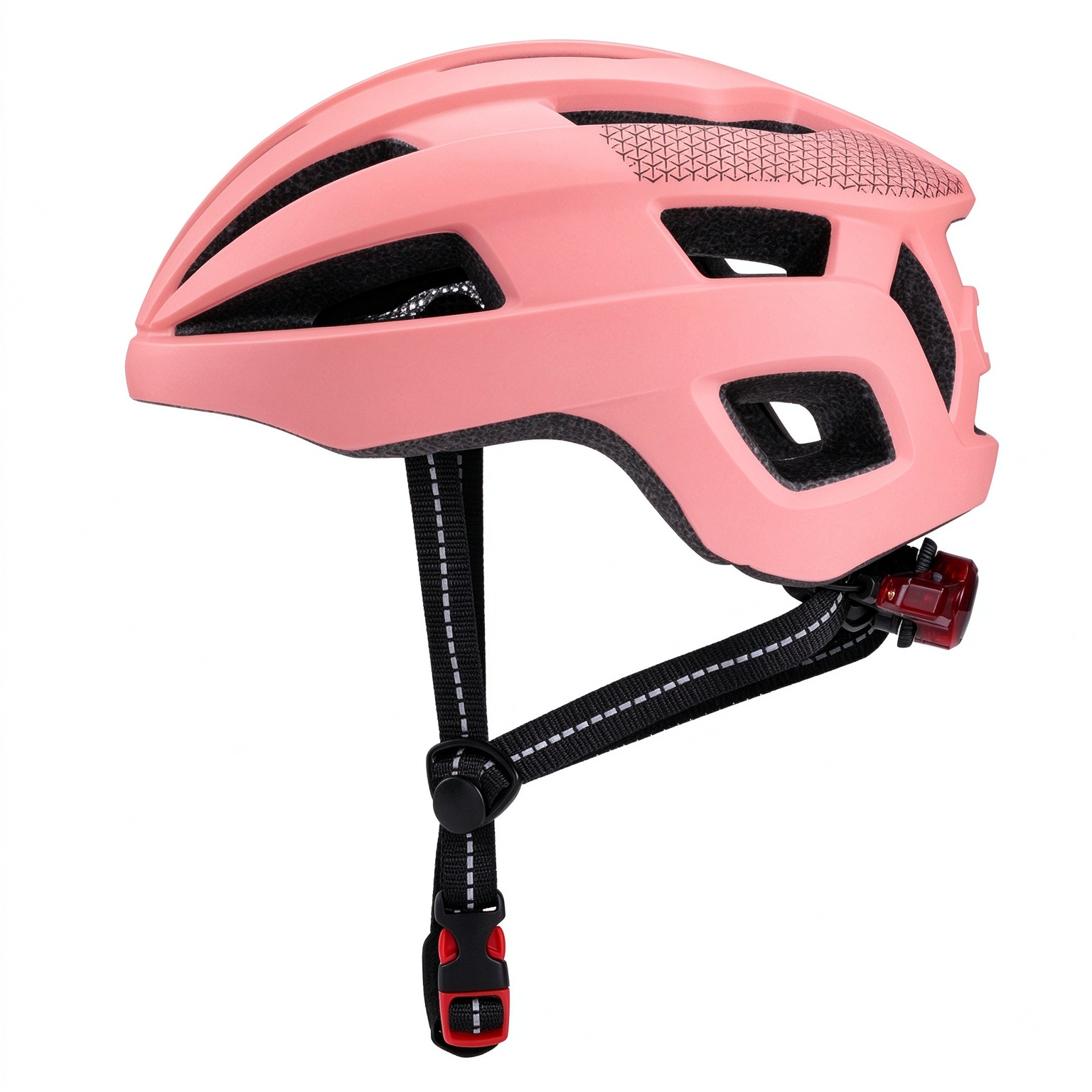 One‑piece Molding Road Bike Helmet with Rechargeable Taillight L-260004 - Image 9