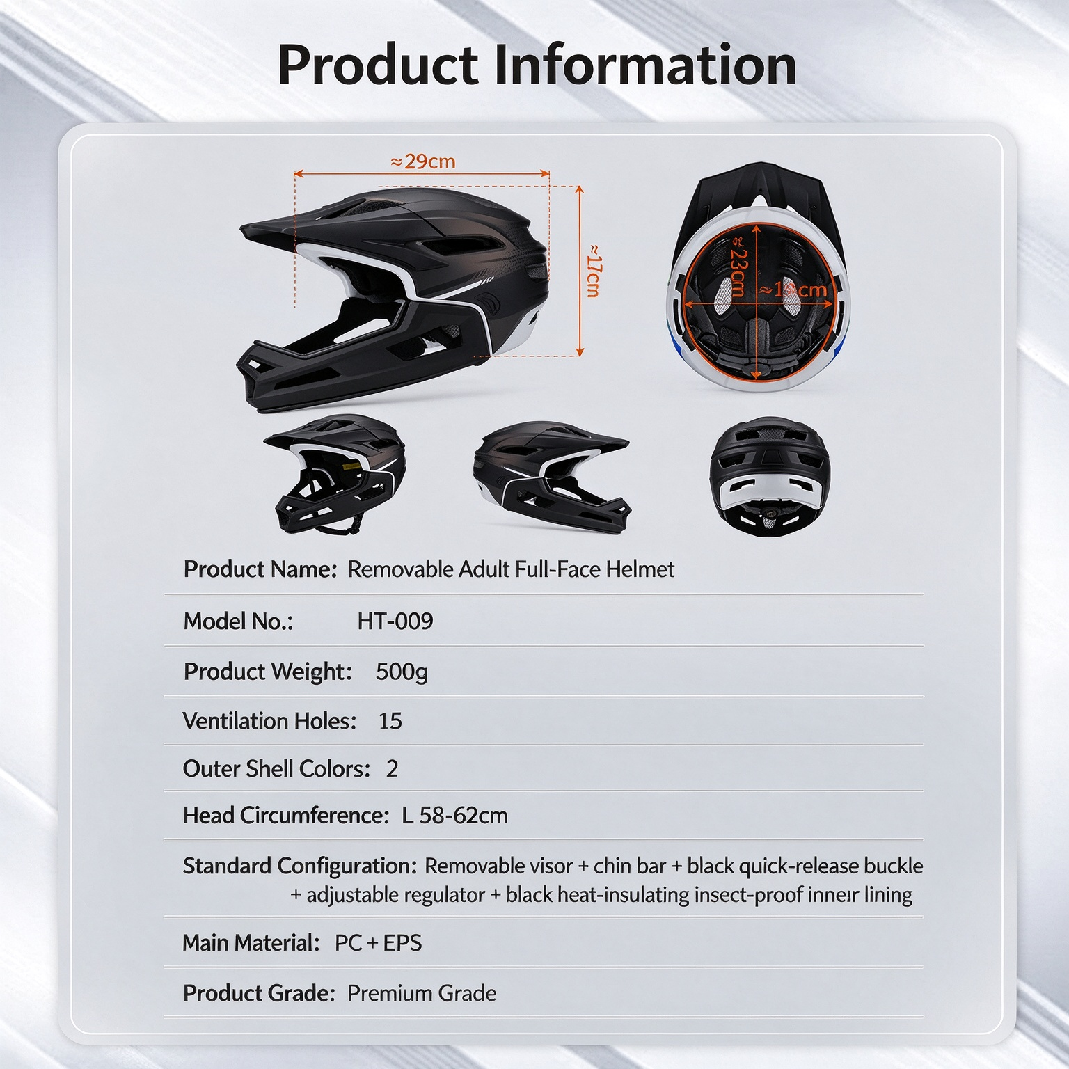 Mountain Racing Off‑Road Helmet L-260003 - Image 7