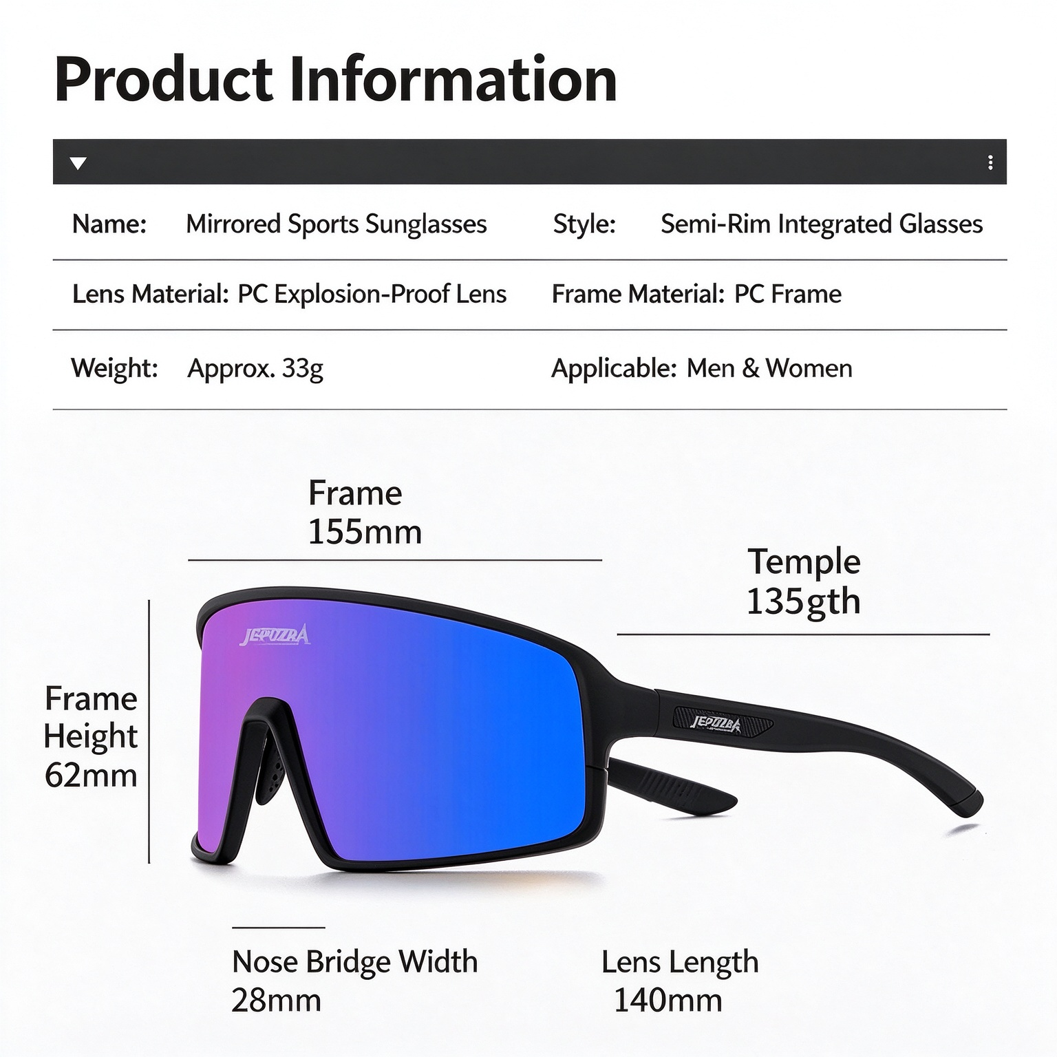 Photochromic Cycling Glasses for Men & Women, Day & Night Use, Mountain & Road Bike Sports Myopia Windproof Goggles, Bicycle Protective Eyewear 260021 - Image 13