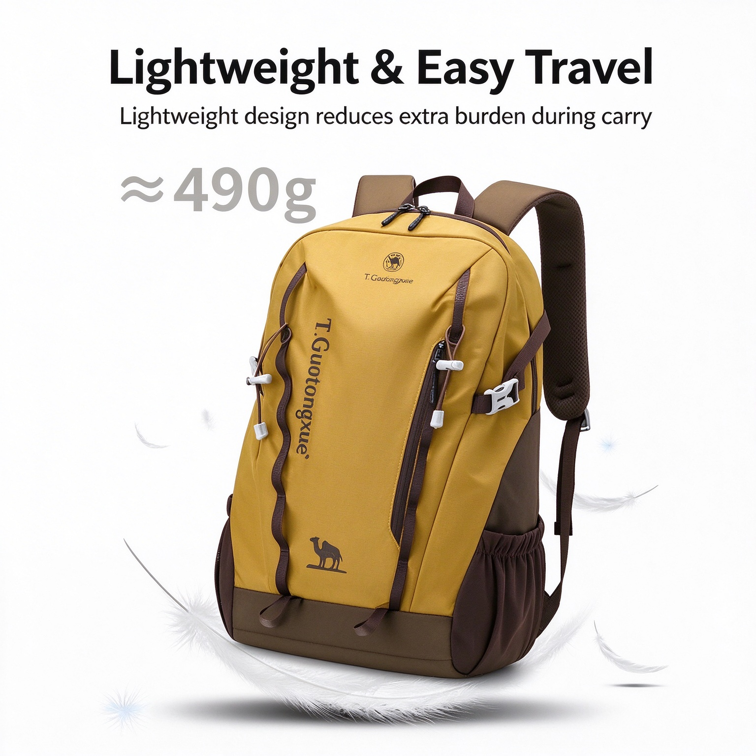Men & Women Outdoor Hiking Backpack, Large Capacity Lightweight Travel Rucksack for Camping, Trekking & Daily Use 260025 - Image 4